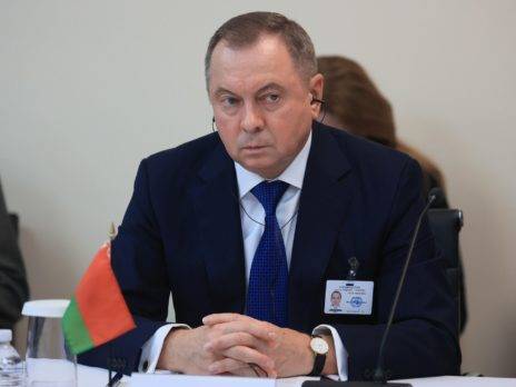 Muere ministro de Exteriores de Bielorrusia
