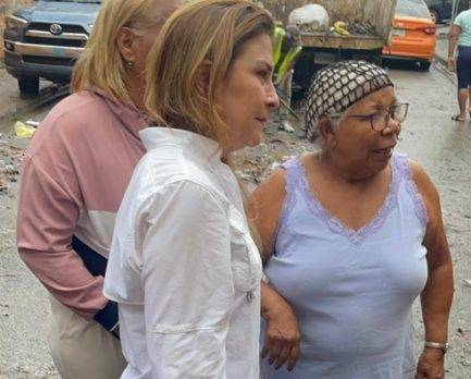 Lo que está haciendo la alcaldesa Carolina Mejía tras fuertes lluvias en el Distrito Nacional