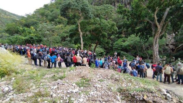 Hallan 368 migrantes abandonados en montañas al sur mexicano