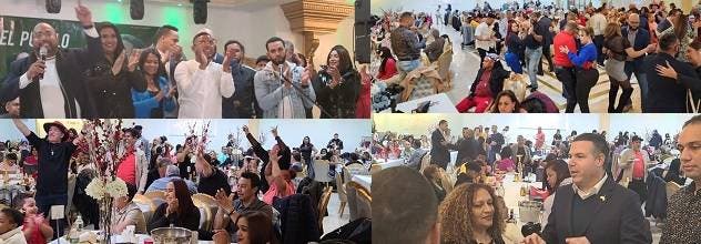 300 con Leonel celebra en NYC “Asamblea Encuentro Navideño” 2022
