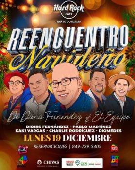 Dioni Fernández y el Equipo presentarán el espectáculo «Reencuentro navideño»