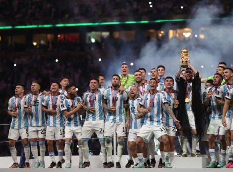 ¡Jubilo! ¡Argentina es el campeón!