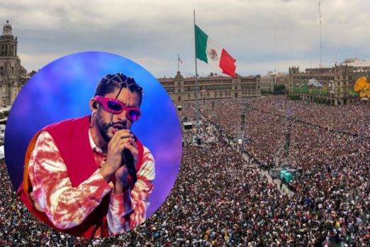 El presidente de México le pide a Bad Bunny un concierto gratis