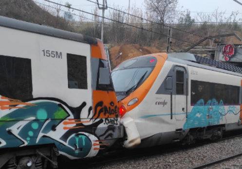 España: Un choque de trenes dejó al menos 155 heridos