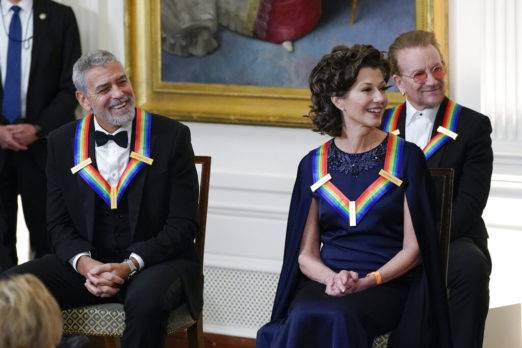 Clooney, Tania León y U2 reciben premios del Centro Kennedy