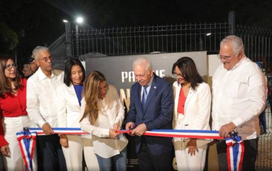 ADN y BHD inauguran el Parque de Honduras