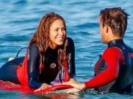 Shakira negó tener relación sentimental con su instructor de surf 