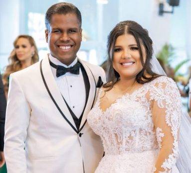 Fotos: Así fue la boda de Ernesto «el Gurú» Jiménez y Jessica Escolástico