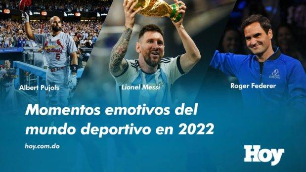 Momentos más emotivos del mundo deportivo en 2022