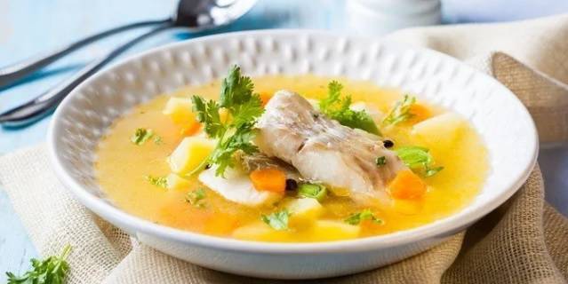 Sopa de pescado, foto, archivo.