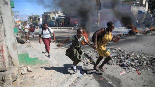 Gobierno contra incidentes vivieron diplomáticos Haití