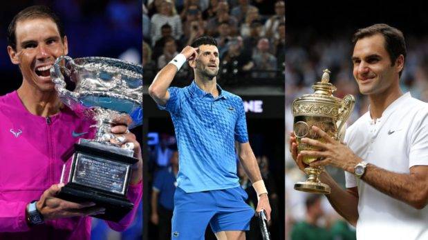 Novak Djokovic: el intruso entre Rafael Nadal y Roger Federer