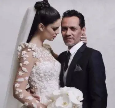 Marc Anthony y Nadia Ferreira