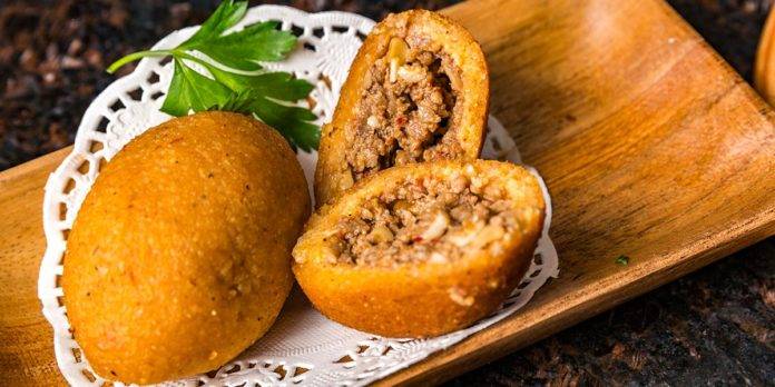 Bollitos de yuca con carne molida