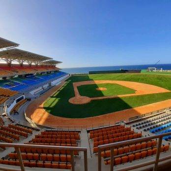 Uno de los estadios donde se realizará la Serie del Caribe 2023