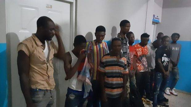 PN detiene en Santiago jeepeta con 26 haitianos ilegales, incluyendo 6 niños