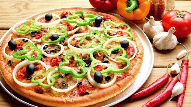 Pizza vegetariana