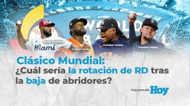 Clásico Mundial: ¿Cuál sería la rotación de RD tras la baja de abridores?