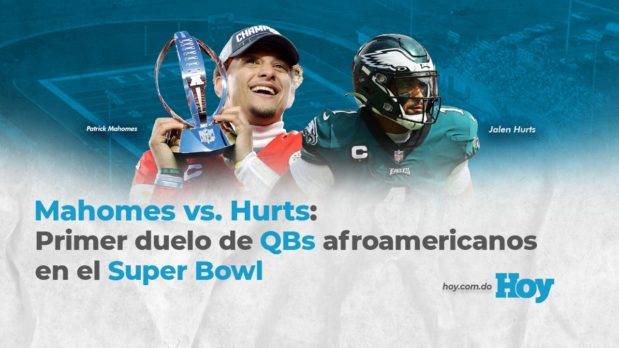 Mahomes vs. Hurts: Primer duelo de QBs afroamericanos en el Super Bowl