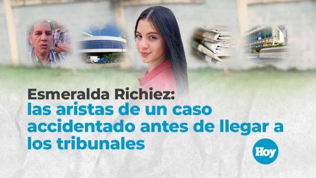 Esmeralda Richiez: las aristas de un caso accidentado antes de llegar a los tribunales
