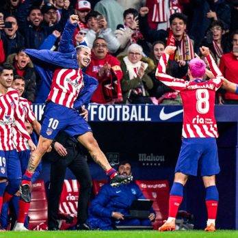 ¡Insólito! Ángel Correa marcó un gol para el Atlético de Madrid… ¡en el banco de suplentes!
