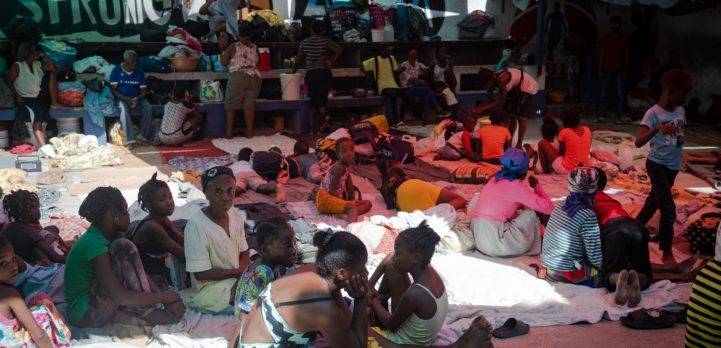 Guerra urbana engrosa lista desplazados Haití