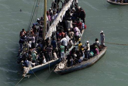 Interceptan barca con 184 haitianos