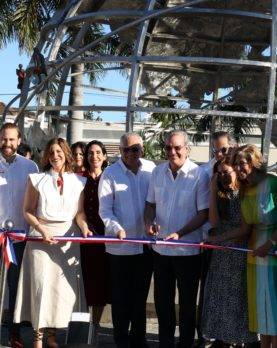 Inauguran Plaza de  la  Diáspora Dominicana;  honra a los migrantes