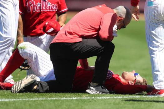 Filadelfia: Rhys Hoskins podría perderse toda la temporada por lesión