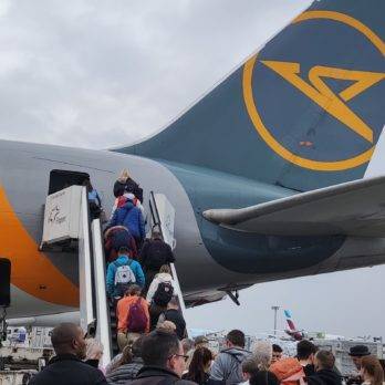 Protesta de empleados del Aeropuerto Internacional de Frankfurt retrasa decenas de vuelos