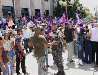 Palacio de Justicia CN se convierte en escenario de protestas