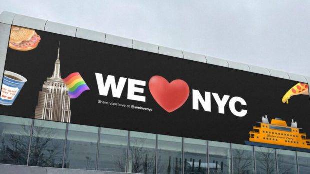 Nueva York pasa del icónico “I love NY” a su nuevo logo pospandemia “We love NYC»