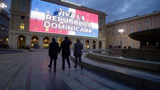 Ayuntamiento de Génova, Italia, resalta 179 aniversario de Independenciade RD