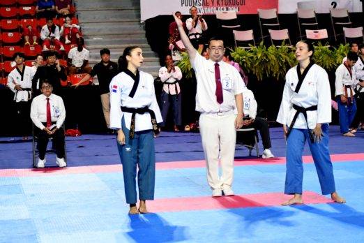 Los dominicanos Yohan Sánchez y Ana Peña ganan oro en Campeonato Panamericano de Taekwondo