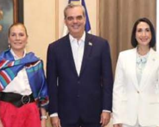 Esposa del presidente de México en el país