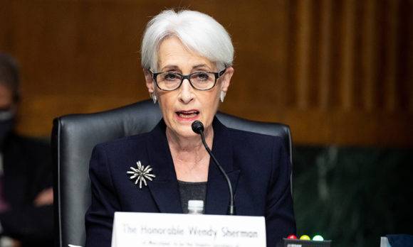 subsecretaria de Estado de los Estados Unidos Wendy Sherman