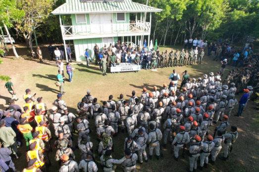 Medio Ambiente ejecuta operación militar contra ilícitos afectan Parque Nacional Los Haitises