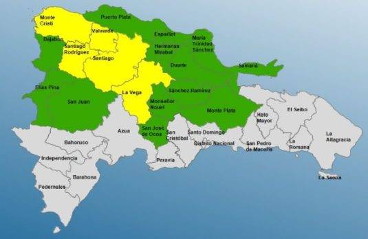 El COE aumenta a 18 las provincias en alerta por vaguada