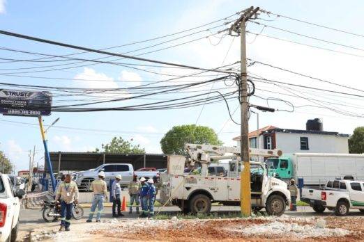 Entidades denuncian desaprensivos afectaron redes eléctricas de Higüey