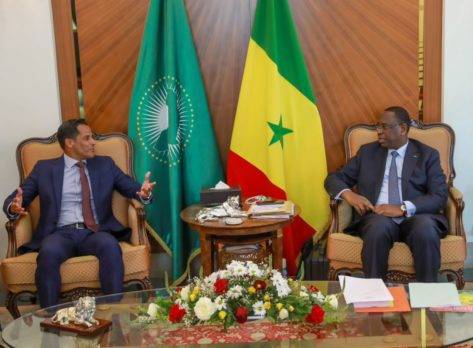 Marcos Díaz se reúne con el presidente de Senegal