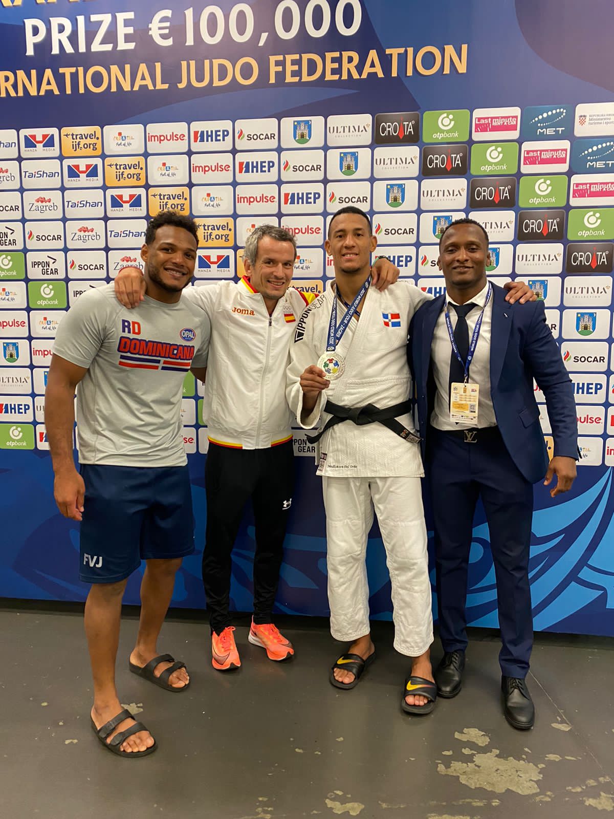 Medickson del Orbe, medalla de plata en Grand Prix judo Croacia