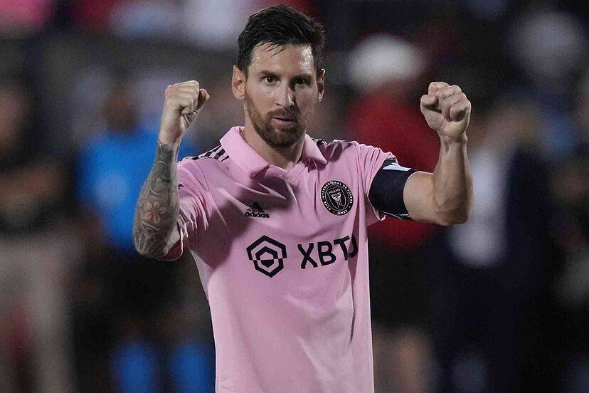 Messi multiplica por 3 el promedio goleador del Inter Miami