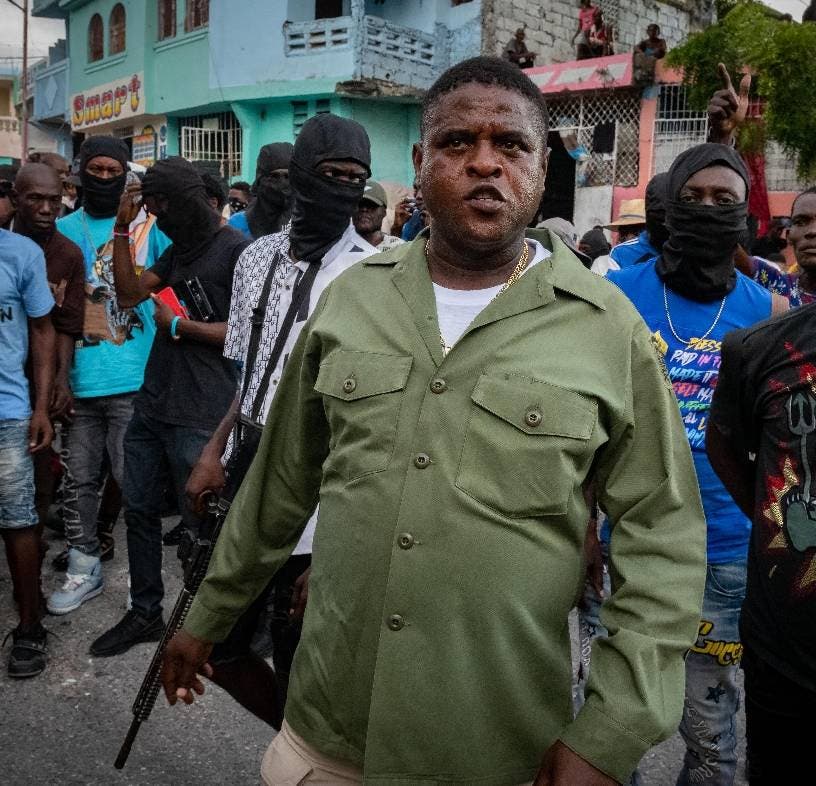 En Haití impera el terror que imponen las bandas.