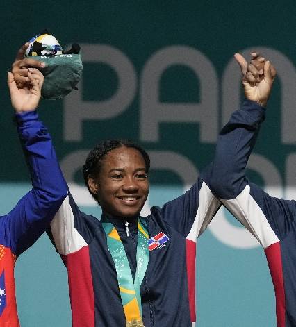 Dahiana Ortiz voló alto en Juegos Panam de Chile