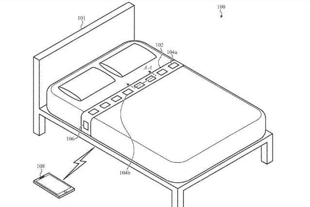 Apple patenta un “colchón inteligente” para controlar el sueño y detectar la menstruación