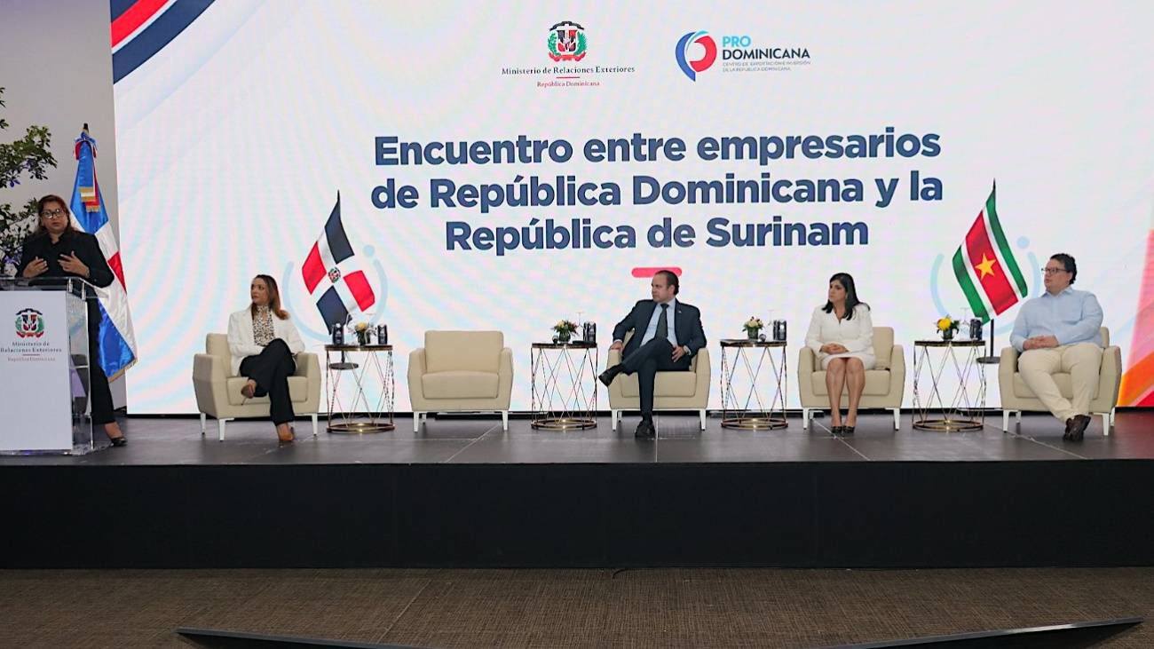 Empresarios de RD y Surinam exploraron nuevas oportunidades de colaboración comercial