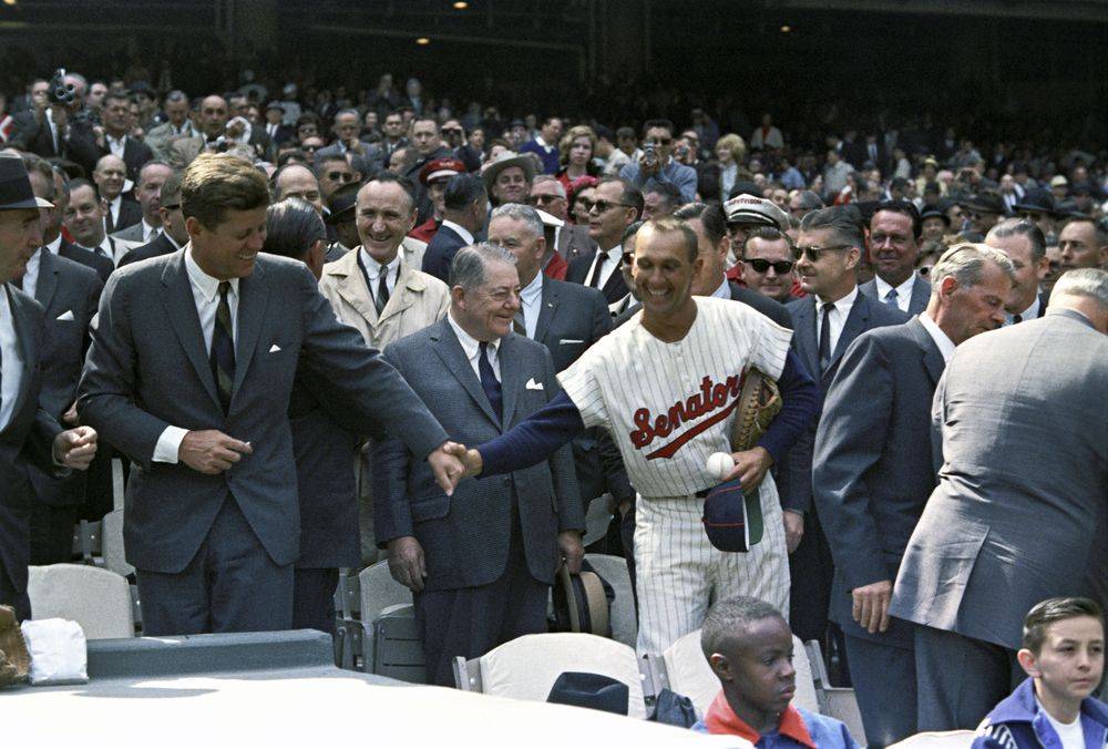 1963 Washington Senators JFK