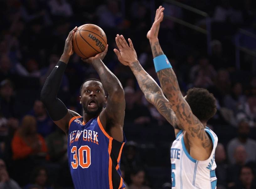 Randle anota 24 en triunfo de Knicks; Nets y Grizzlies triunfan