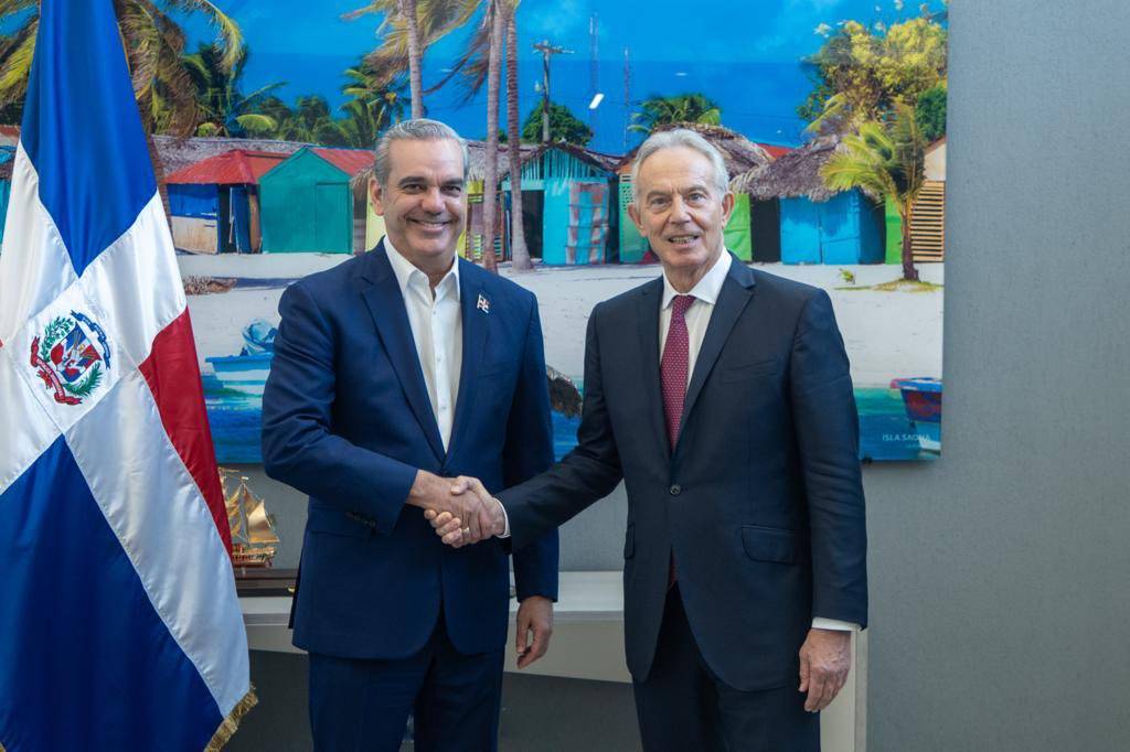 Tony Blair se reunió con Ariel Henry y Abinader por separado sobre conflicto RD-Haití