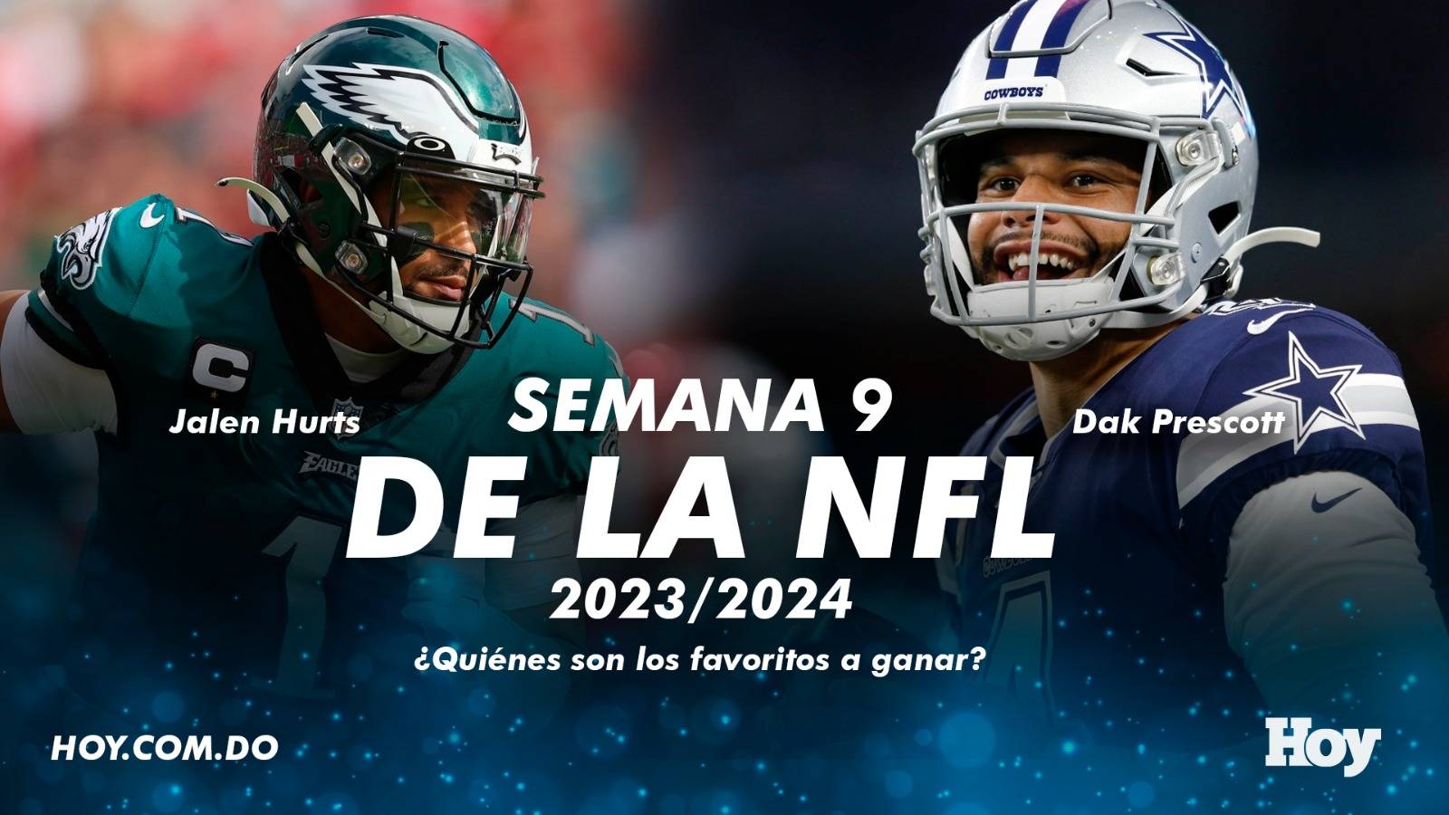 Semana 9 de la NFL 2023-2024: ¿Quiénes son los favoritos a ganar?